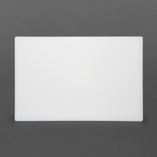 Hygiplas Chopping Board Small White - 229x305x12mm 12x9x0.5"