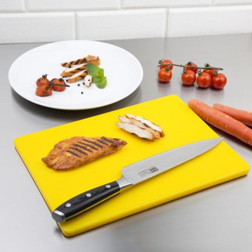 Hygiplas Chopping Board Small Yellow - 229x305x12mm 12x9x1/2"
