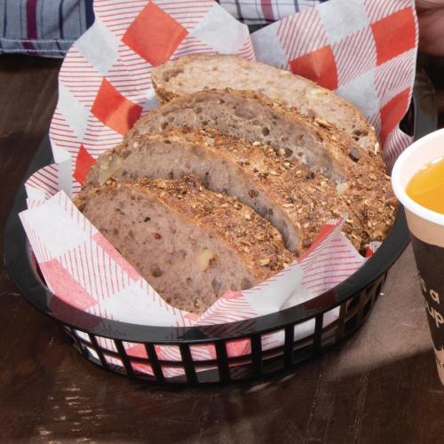 Olympia Kristallon PP Food Basket Black - 275x175mm 10 1/2x7" (Pack 6)