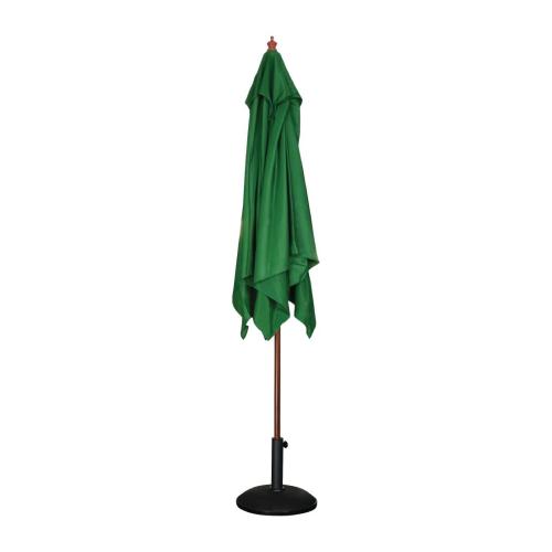 Bolero Square Pulley Parasol Green - 2.5m