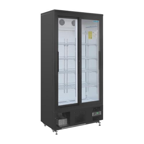 Polar G-Series Upright Back Bar Cooler with Sliding Doors - 490Ltr