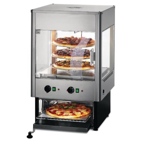 Lincat Seal Upright Heated Display 2 Door Rotating Rack Built-In Oven (Direct)