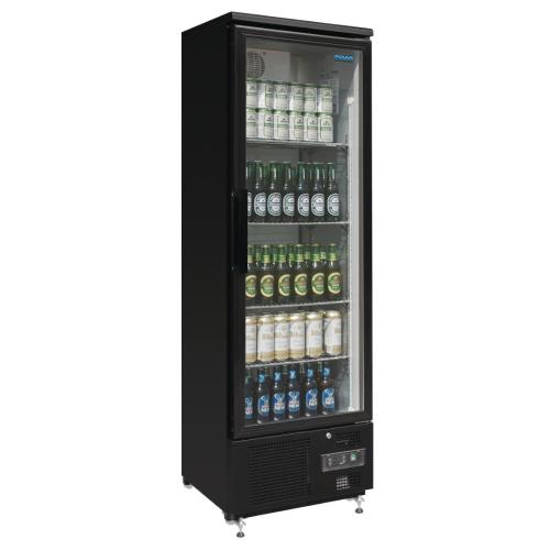 Polar G-Series Upright Back Bar Cooler with Hinged Door - 307Ltr