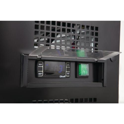 Polar G-Series Upright Back Bar Cooler with Sliding Doors - 490Ltr