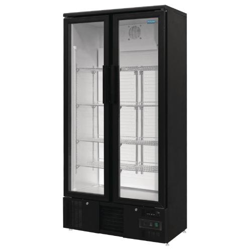 Polar G-Series Upright Back Bar Cooler with Hinged Doors - 490Ltr