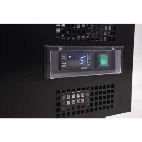 Polar G-Series Upright Back Bar Cooler with Hinged Doors - 490Ltr