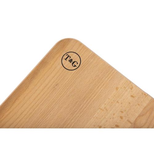 T&G Wooden FSC Certified Beech Chopping Board Medium L380xW305xH40mm 15x12x1.5"