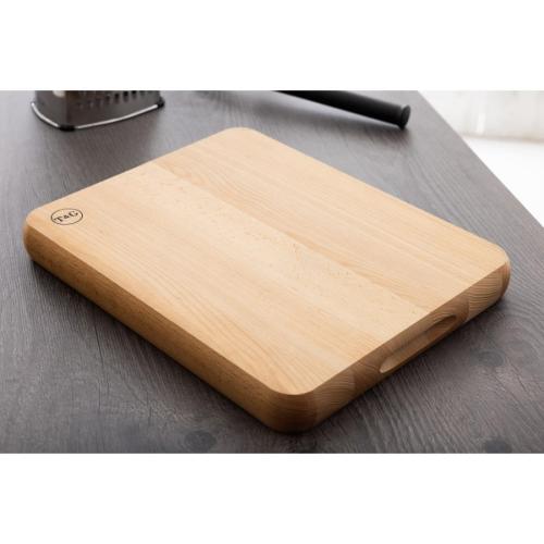 T&G Wooden FSC Certified Beech Chopping Board Medium L380xW305xH40mm 15x12x1.5"