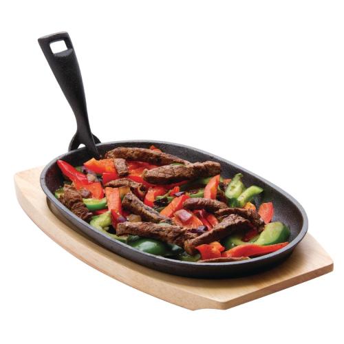 Olympia Light Wooden Base for Sizzle Platter GJ557