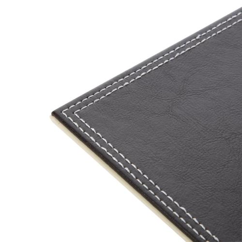 Olympia Faux Leather Placemats Brown - 300x200mm 11 4/5x 7 7/8" (Pack 4)