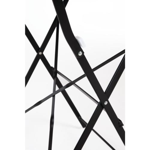 Bolero Faux Wood Bistro Table Square - 600mm