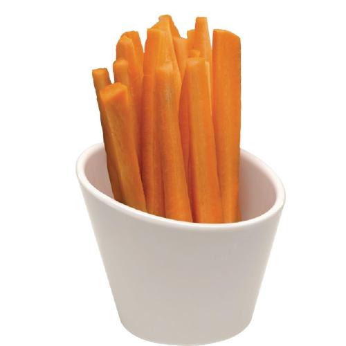 APS Casual Slanted Pot Melamine White - 100x85mm 4x3 1/2" (B2B)