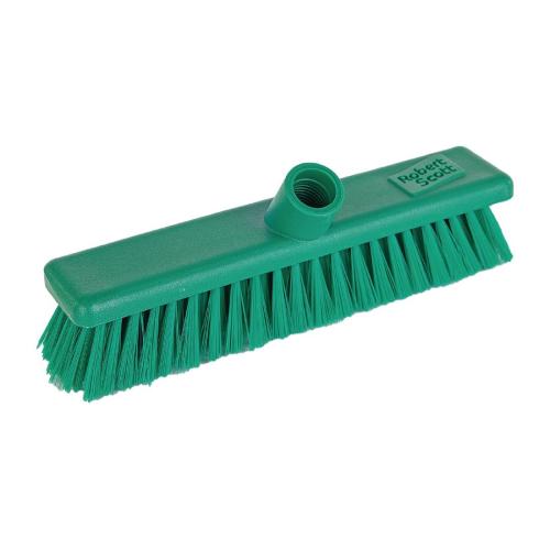 Jantex Soft Hygiene Broom Green - 300mm 12"