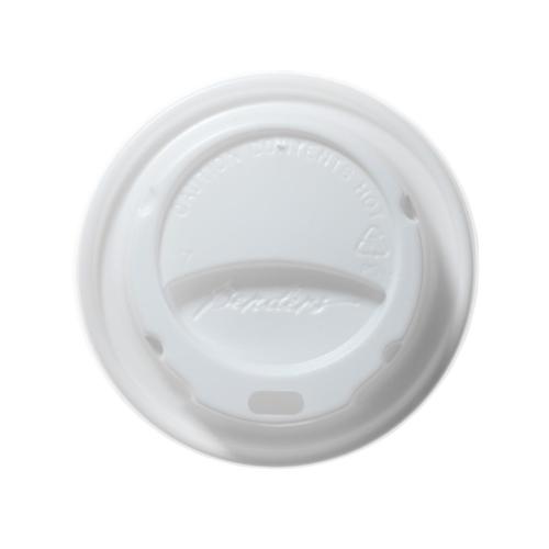 Hot Cup Domed Lid White - 8oz (Box 1000)