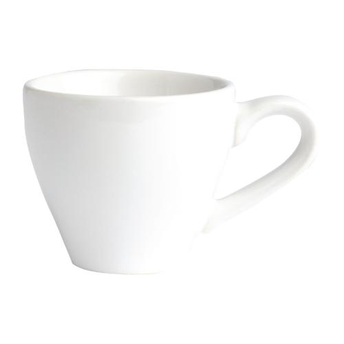 Olympia Cafe Espresso Cup White - 100ml 3 3/10fl oz (Box 12)