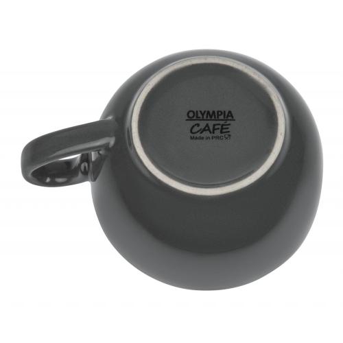 Olympia Cafe Coffee Cup Charcoal - 230ml 8fl oz (Box 12)