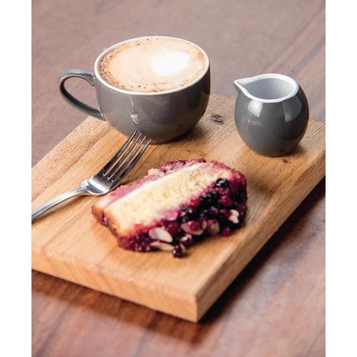 Olympia Cafe Cappuccino Cup Charcoal - 340ml 11 1/2fl oz (Box 12)