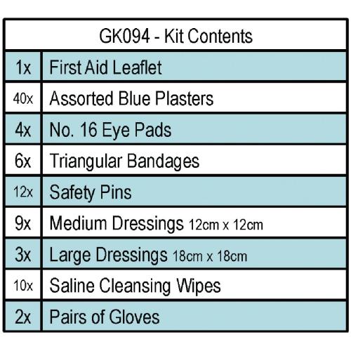 Vogue HSE First Aid Kit Catering 20 Person