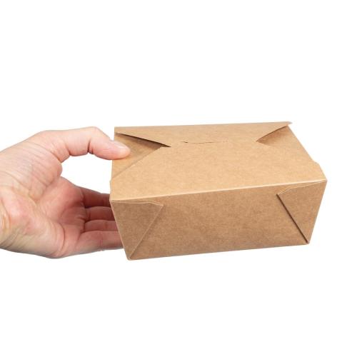Vegware No.8 Food Carton - 1300ml 15x12x6.5cm (Box 300)