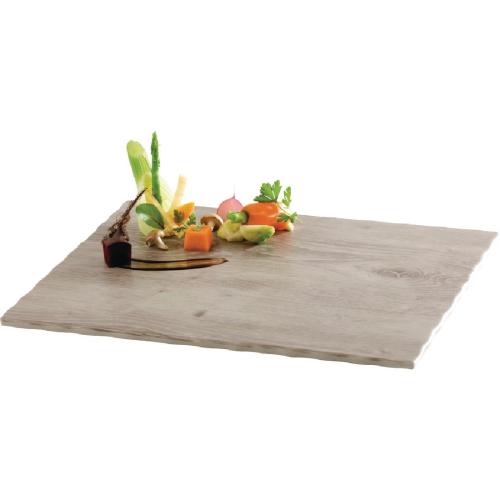 APS Wood Effect Melamine Tray - GN 1/3 (B2B)