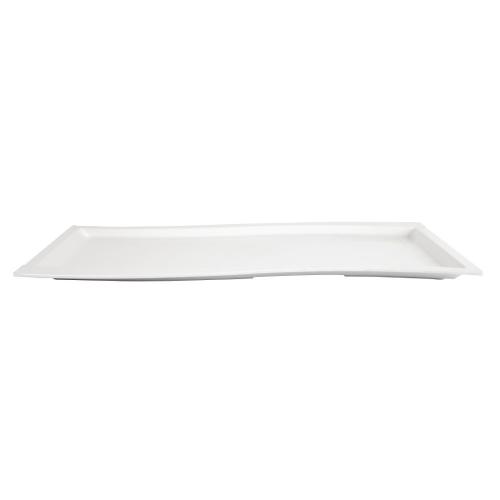 APS Wave Platter Melamine White - GN 1/1 (B2B)