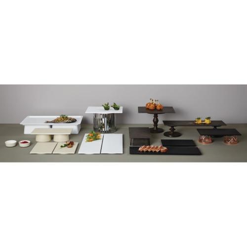APS Zero Platter Melamine Black - GN 1/2