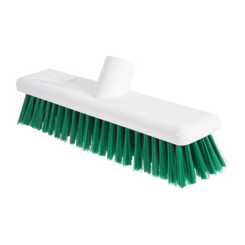 Jantex Soft Hygiene Broom Green - 300mm 12"