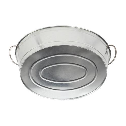 Galvanised Steel Beverage Tub - 490x365x220mm