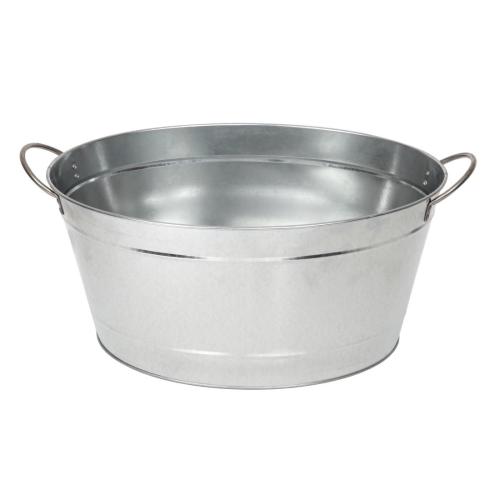 Galvanised Steel Beverage Tub - 490x365x220mm