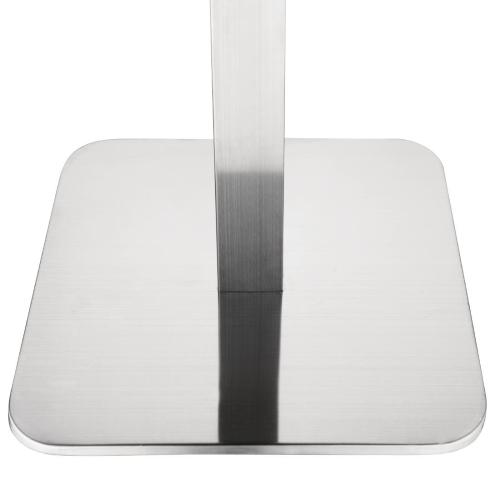 Bolero Stainless Steel Square Table Base