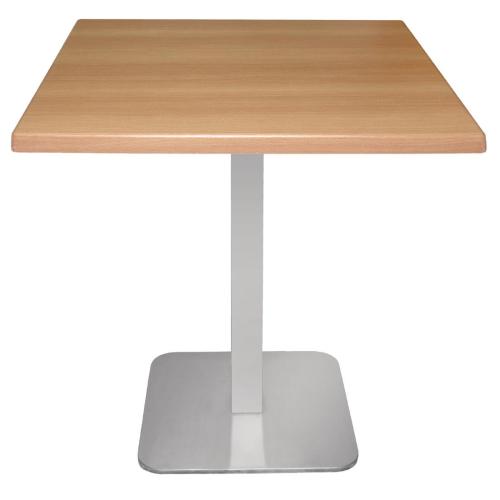 Bolero Stainless Steel Square Table Base