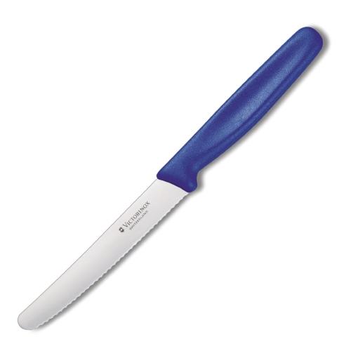 Victorinox Standard Blue Handle Tomato/Table Wavy Edge - 11cm