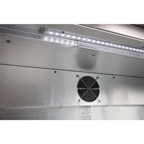 Polar G-Series Back Bar Cooler with Double Hinged Doors Stainless Steel - 900mm