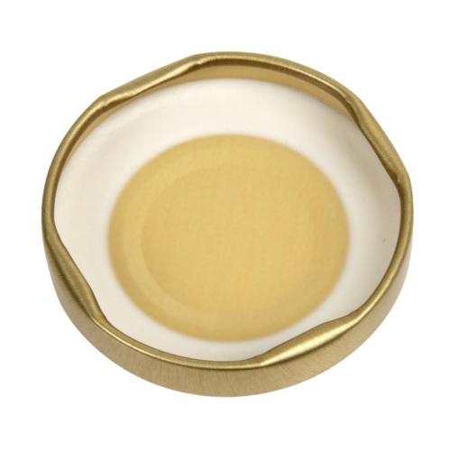 Gold Cap for Mini Milk Bottle GL160 (Pack 18)