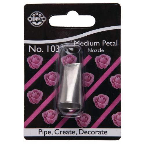 PME Petal/Ruffle Piping Nozzle #103 Carded - Medium