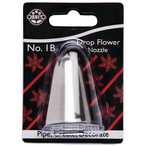 PME Drop Flower Piping Nozzle #1B Carded