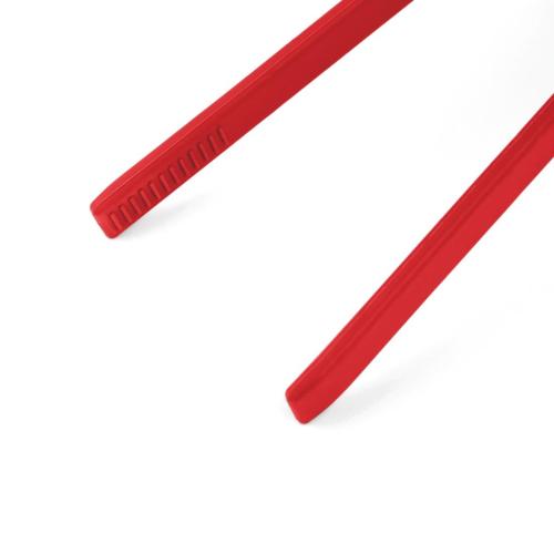 Vogue Silicone High Heat Tweezer Tongs Red - 290mm 11 1/4"