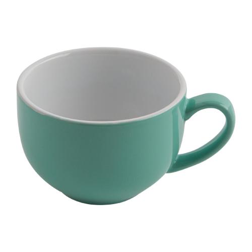 Olympia Cafe Cappuccino Cup Aqua - 340ml 11 1/2fl oz (Box 12)