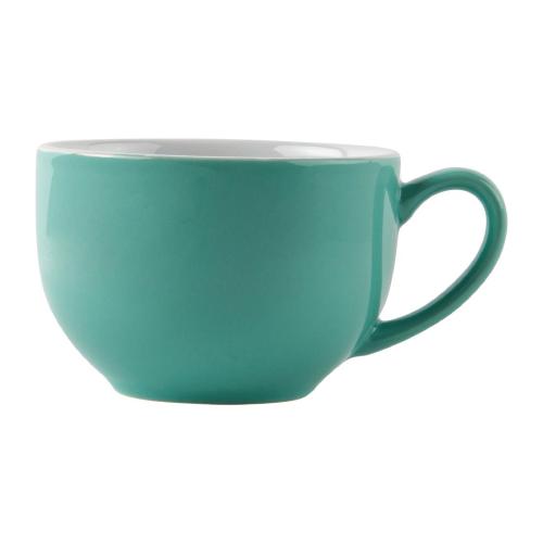 Olympia Cafe Cappuccino Cup Aqua - 340ml 11 1/2fl oz (Box 12)