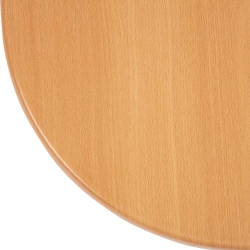 Bolero Round Table Top Beech Effect - 800mm