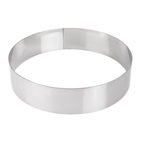 De Buyer St/St Mousse Ring - 200x45mm