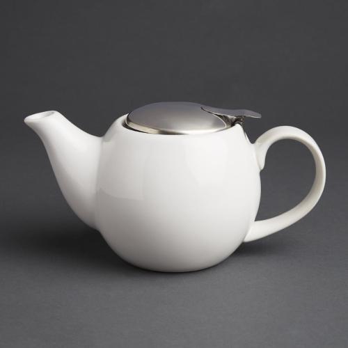 Olympia Cafe Teapot White - 510ml 17 1/5fl oz (Box 1)