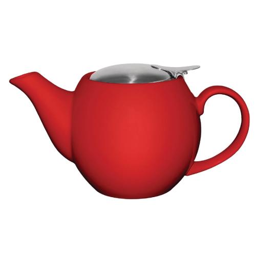 Olympia Cafe Teapot Red - 510ml 17 1/5fl oz (Box 1)