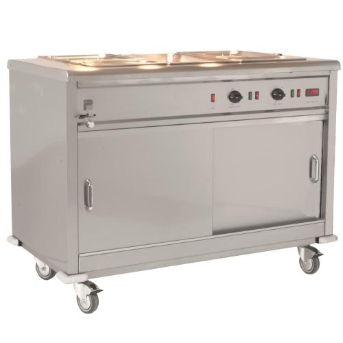 Parry Mobile Servery Bain Marie Top 350 plates 2x13Amp (Direct)