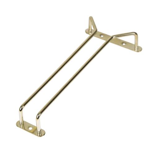 Stemware Rack Brass - 10"