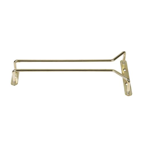 Stemware Rack Brass - 10"