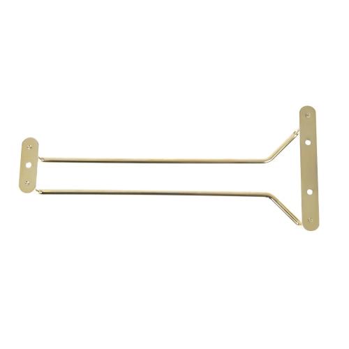 Stemware Rack Brass - 10"