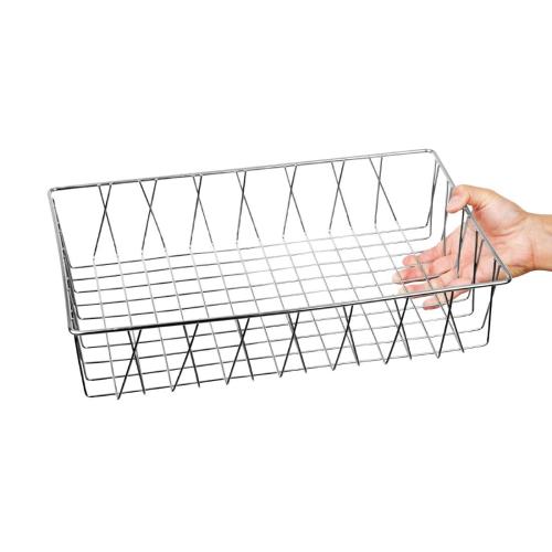 Olympia St/St Wire Display Basket - 450x300x100mm 17 3/4x 11 4/5x 4"