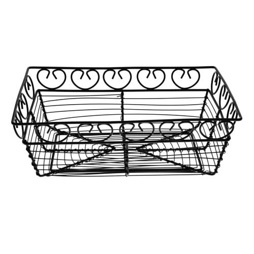 Olympia Black Wire Basket - 230x150x75mm 9x6x3"