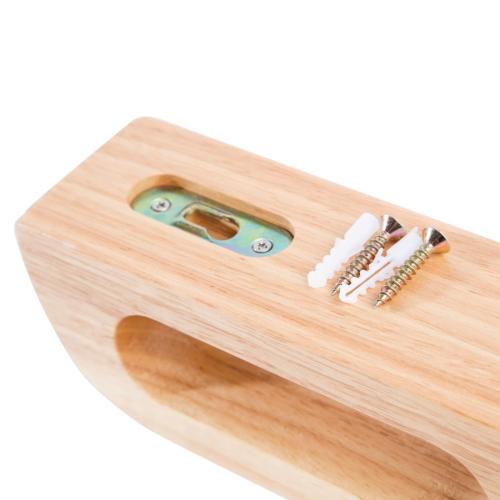 Olympia Wooden Magazine Rack - 605x70x45mm